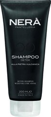 Detoksifitseeriv šampoon koos vulkaanilise tuhaga Nera Pantelleria, 200 ml hind ja info | Šampoonid | hansapost.ee
