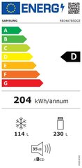 Samsung RB34A7B5DCE/EF hind ja info | Külmkapid-külmikud | hansapost.ee