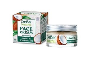 Looduslik pinguldav näokreem Deva kuivale ja normaalsele nahale kookose ja hüaluroonhappega, 50 ml hind ja info | Deva Näohooldus | hansapost.ee