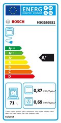 Bosch HSG636BS1 цена и информация | Духовки | hansapost.ee