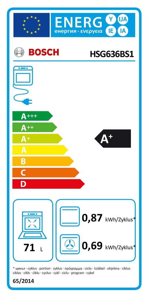 Bosch HSG636BS1 price and information | Ahjud | hansapost.ee