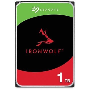 Seagate IronWolf, 1TB (ST1000VN008) hind ja info | Sisemised kõvakettad | hansapost.ee