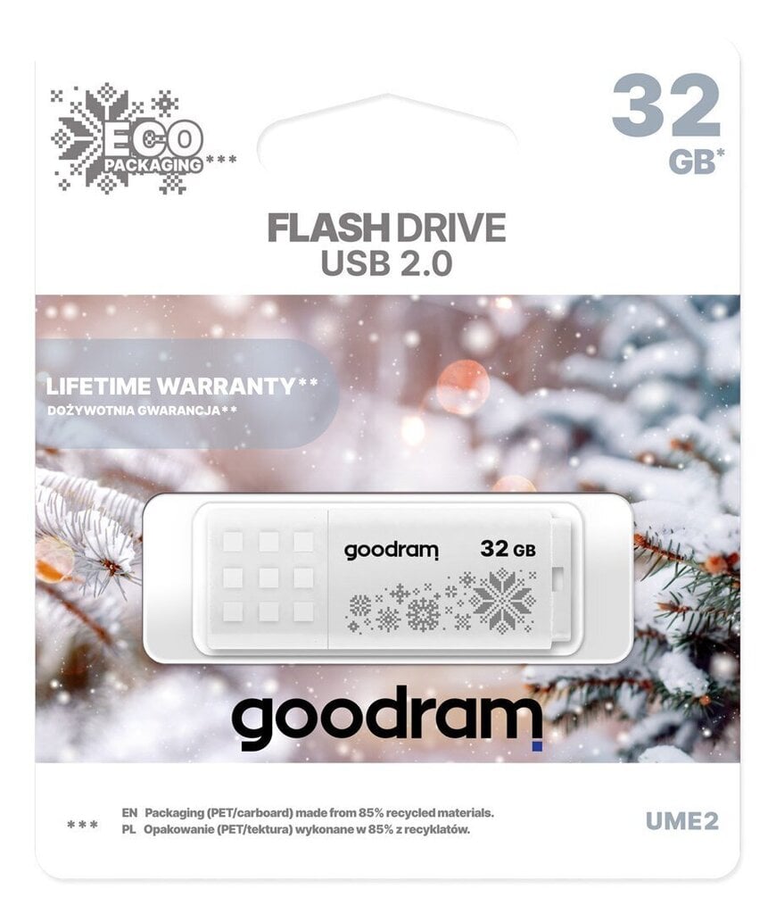 Goodram Winter (UME2-0320W0R11-WI), 32GB hind ja info | Mälupulgad | hansapost.ee