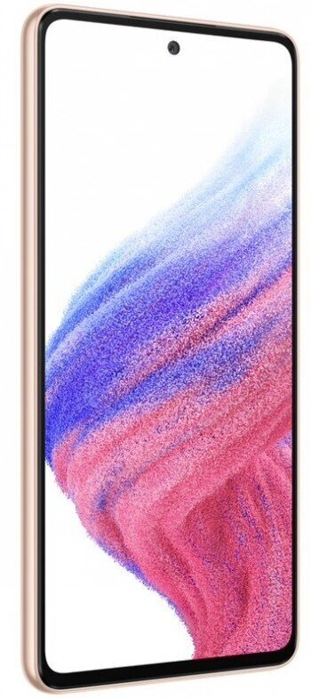 Samsung Galaxy A53 5G 8/256GB Dual SIM SM-A536BZOLEUB Peach hind ja info | Telefonid | hansapost.ee