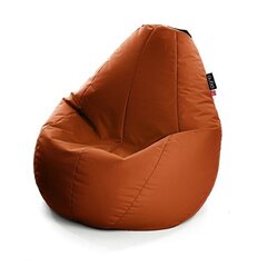 Кресло-мешок Qubo™ Comfort 90, гобелен, коричневое цена и информация | Кресла-мешки и пуфы | hansapost.ee