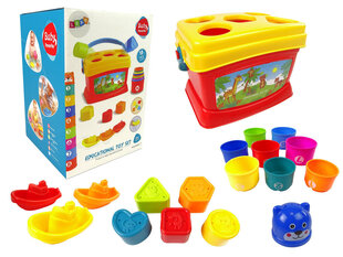 Lean toys Arendav ämber, Püramiid-paadi sorteerija vanni hind ja info | Beebide mänguasjad | hansapost.ee