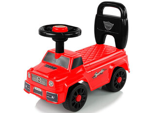 Pealeistutav auto Lean Toys QX-5500- 2 koos seljatoega Red цена и информация | Игрушки для малышей | hansapost.ee