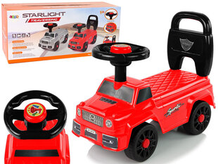 Машина-толокар Lean Toys QX-5500- 2 со спинкой Красная цена и информация | Игрушки для малышей | hansapost.ee