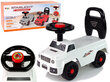 Pealeistutav auto Lean Toys QX-5500-2 koos seljatoega, White цена и информация | Beebide mänguasjad | hansapost.ee