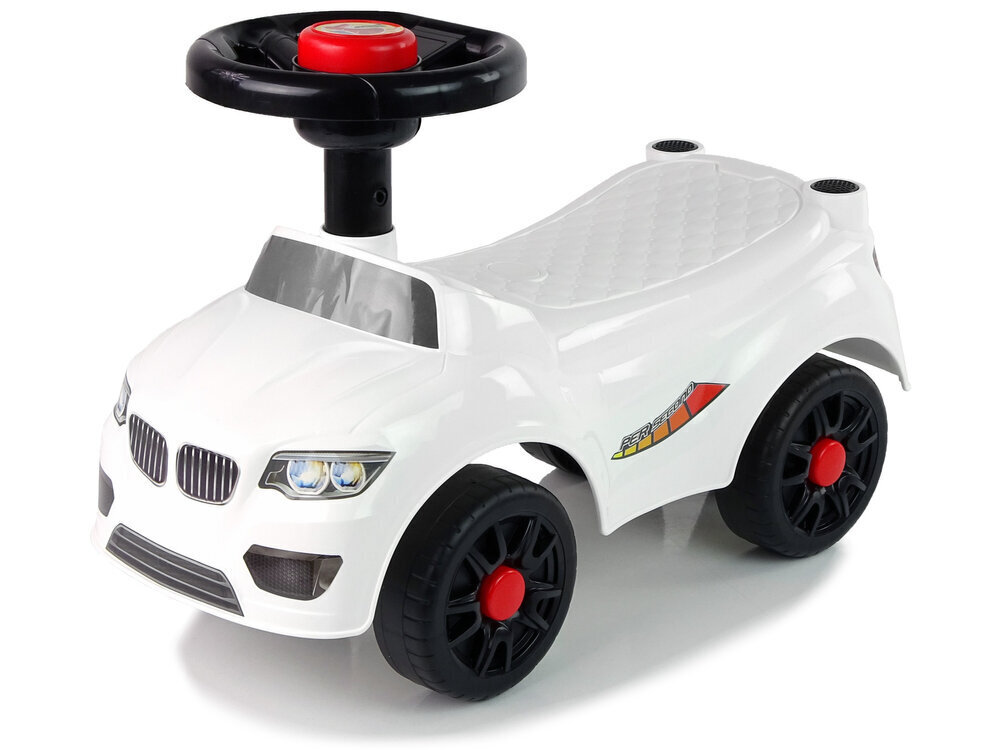 Pealeistutav auto QX-3399-2 White hind ja info | Beebide mänguasjad | hansapost.ee