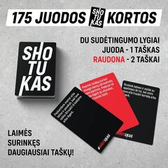 Lauamäng Shotukas 18+, 175tk kaarti hind ja info | Lauamängud ja mõistatused perele | hansapost.ee