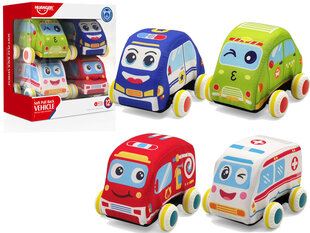 Мягкие автомобили для младенцев Такси пожарной полиции цена и информация | Игрушки для мальчиков | hansapost.ee