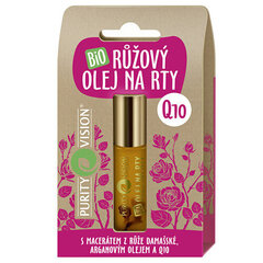 Orgaaniline roosi huuleõli Q10 10 ml hind ja info | Purity Vision Parfüümid, lõhnad ja kosmeetika | hansapost.ee