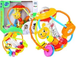 Lean toys Разноцветная спираль из шариков погремушек бусин цена и информация | Игрушки для малышей | hansapost.ee
