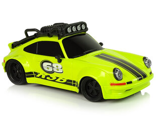 Lean toys Sportauto 1:18 Green Spare Wheel Pilot hind ja info | Mänguasjad poistele | hansapost.ee