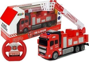 Lean toys R/C пожарная машина на дистанционном управлении цена и информация | Игрушки для мальчиков | hansapost.ee