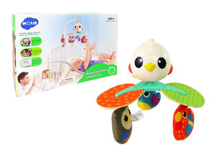 Детская карусель для кроватки, коляски, разноцветные птицы, мелодия цена и информация | Игрушки для малышей | hansapost.ee