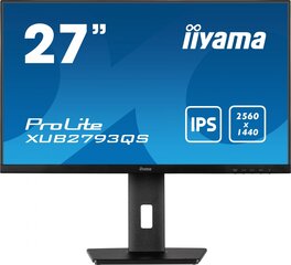 Iiyama ProLite XUB2793QS-B1 цена и информация | Мониторы | hansapost.ee