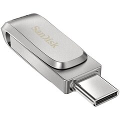 SanDisk Ultra Dual Drive Luxe, 32GB, USB Type-C hind ja info | Mälupulgad | hansapost.ee