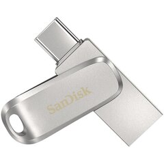 SanDisk Ultra Dual Drive Luxe, 32GB, USB Type-C hind ja info | Mälupulgad | hansapost.ee