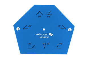 Шестигранный магнитный угольник для сварочных работ 34кг HOEGERT цена и информация | Механические инструменты | hansapost.ee