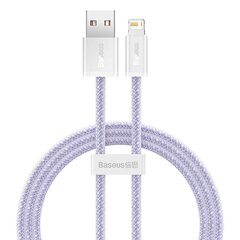 USB cable for Lightning Baseus Dynamic 2 Series, 2.4A, 1m (purple) hind ja info | Mobiiltelefonide kaablid | hansapost.ee