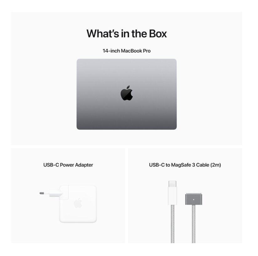 14-inch MacBook Pro: Apple M2 Pro chip with 12‑core CPU and 19‑core GPU, 1TB SSD - Space Grey MPHF3ZE/A цена и информация | Sülearvutid | hansapost.ee