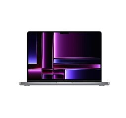 Ноутбук 14-inch MacBook Pro: Apple M2 Pro chip with 12‑core CPU and 19‑core GPU, 1TB SSD - Space Grey MPHF3ZE/A цена и информация | Ноутбуки | hansapost.ee