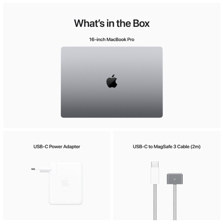 16-inch MacBook Pro: Apple M2 Max chip with 12‑core CPU and 38‑core GPU, 1TB SSD - Space Grey MNWA3ZE/A цена и информация | Sülearvutid | hansapost.ee