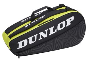Kott Dunlop SX CLUB 6-le reketile black/yellow hind ja info | Välitennise tooted | hansapost.ee