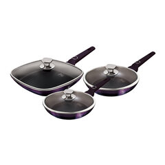 Berlinger Haus  набор сковородок Purple Eclipse, 6 частей цена и информация | Cковородки | hansapost.ee