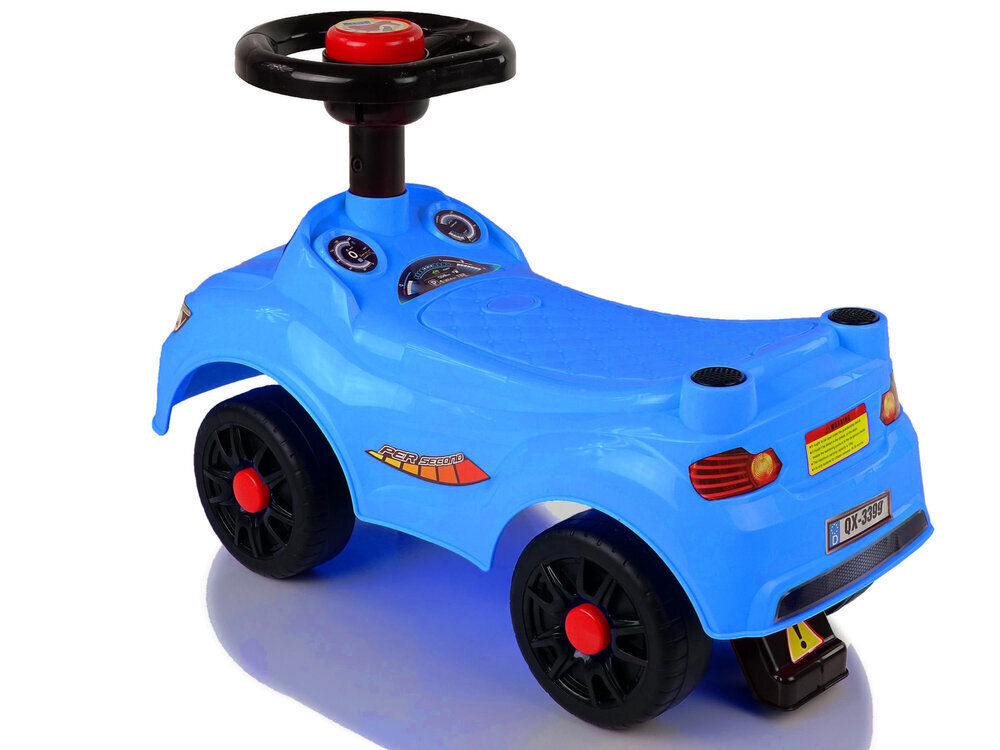 Pealeistutav auto QX-3399-2 Sinine hind ja info | Beebide mänguasjad | hansapost.ee