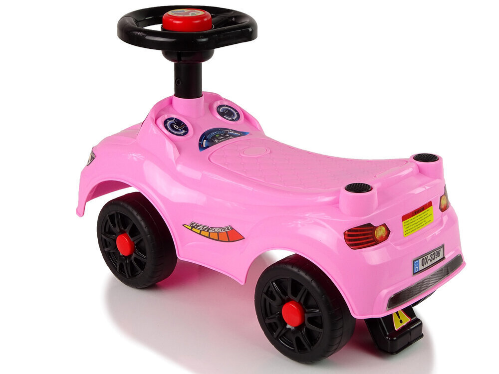 Pealeistutav auto QX-3399-2 Pink цена и информация | Beebide mänguasjad | hansapost.ee