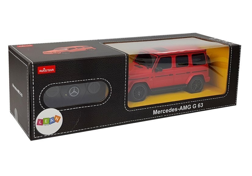 Lean toy Auto Mercedes AMG G63 Kaugjuhtimisega R/C 1:24 Red 2.4 G цена и информация | Mänguasjad poistele | hansapost.ee