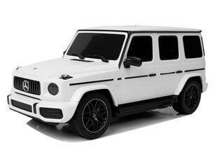 Lean toys Auto Mercedes AMG G63 RC R/C 1:24 Valge 2,4 G цена и информация | Игрушки для мальчиков | hansapost.ee