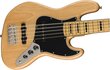 Basskitarr Fender SQ CV 70s JAZZ BASS V MN NAT hind ja info | Kitarrid | hansapost.ee