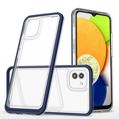 Clear 3in1 для Samsung Galaxy A03, синий цена и информация | Чехлы для телефонов | hansapost.ee