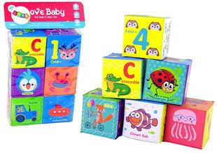 Lean toys Развивающие пенопластовые блоки для малышей цена и информация | Игрушки для малышей | hansapost.ee