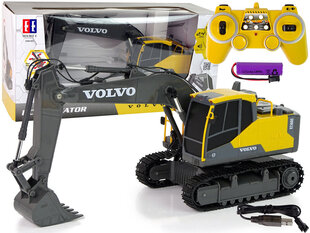 Volvo suur ekskavaator R/C roomik 1:20 2,4G hind ja info | Mänguasjad poistele | hansapost.ee