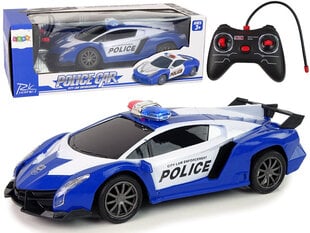 Lean toys R/C полицейская машина с дистанционным управлением цена и информация | Игрушки для мальчиков | hansapost.ee