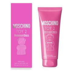 Увлажняющий гель для душа Moschino Toy 2 Bubble Gum, 200 мл цена и информация | Moschino Косметика для тела | hansapost.ee