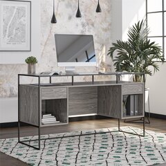 Письменный стол Dorel Home Camley, серый цена и информация | Компьютерные, письменные столы | hansapost.ee