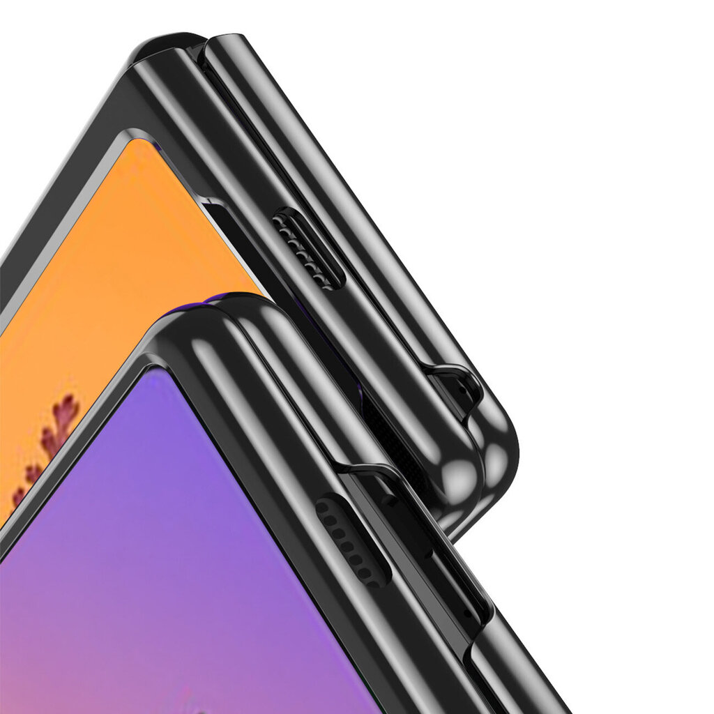 Plating Case, Samsung Galaxy Z Fold 4, must цена и информация | Telefonide kaitsekaaned ja -ümbrised | hansapost.ee