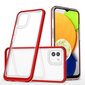 Clear 3in1, Samsung Galaxy A03, punane hind ja info | Telefonide kaitsekaaned ja -ümbrised | hansapost.ee