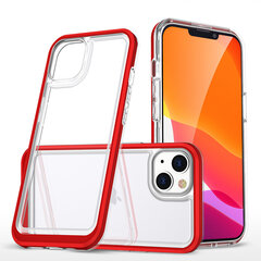 Clear 3in1 iPhone 14 Plus, punane hind ja info | Telefonide kaitsekaaned ja -ümbrised | hansapost.ee