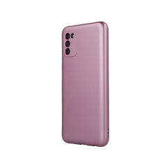 Metallic case for iPhone 7 / 8 / SE 2020 / SE 2022 pink hind ja info | Telefonide kaitsekaaned ja -ümbrised | hansapost.ee