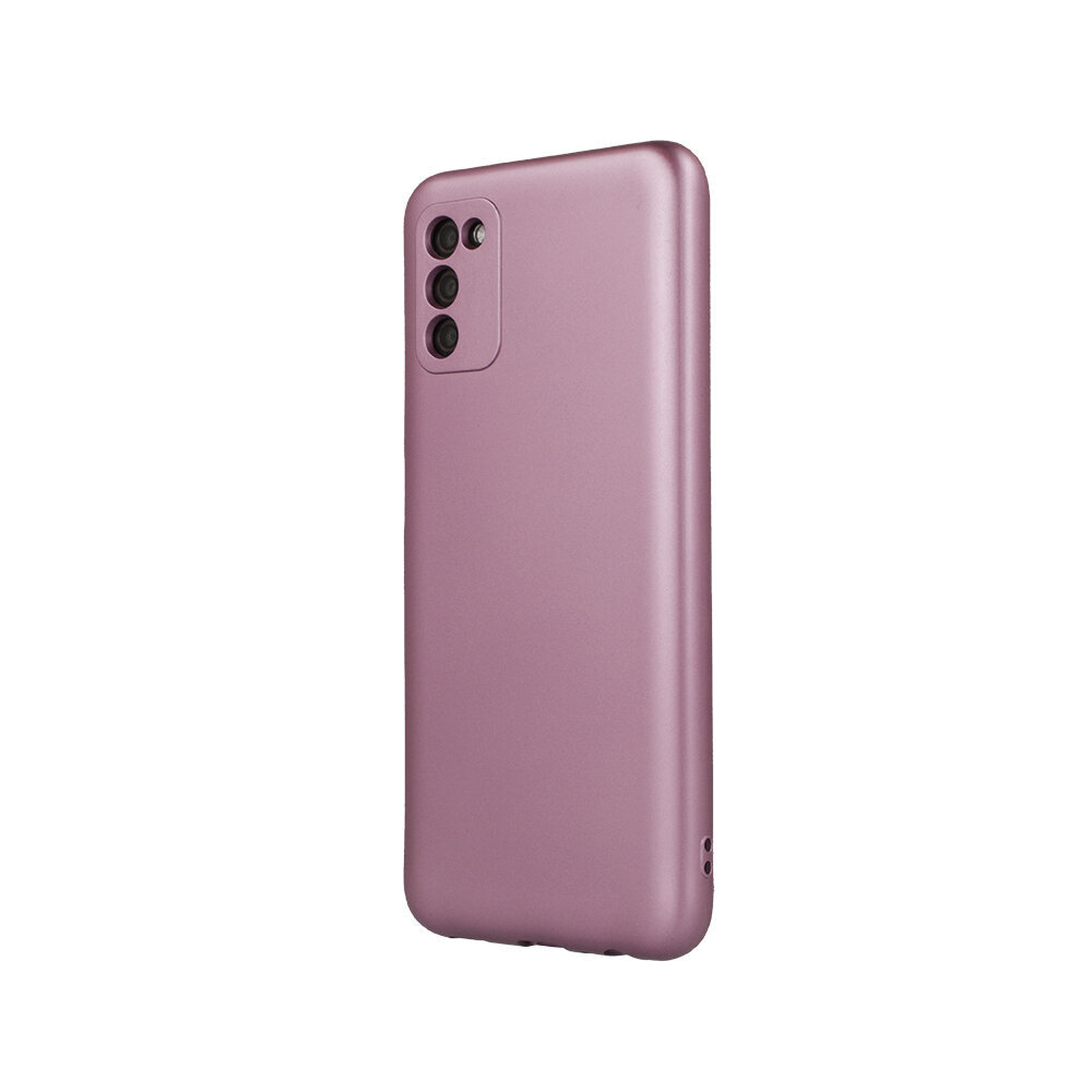Metallic case for iPhone 7 / 8 / SE 2020 / SE 2022 pink цена и информация | Telefonide kaitsekaaned ja -ümbrised | hansapost.ee