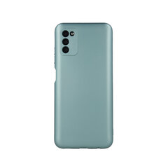 Metallic case for Samsung Galaxy A13 4G green hind ja info | Telefonide kaitsekaaned ja -ümbrised | hansapost.ee