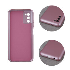 Metallic case for Samsung Galaxy A13 4G pink цена и информация | Чехлы для телефонов | hansapost.ee