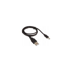 myPhone cable USB - microUSB black 3200 / Hammer hind ja info | Mobiiltelefonide kaablid | hansapost.ee